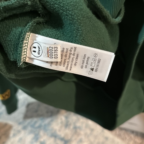 Drew House Dark Green Secret Hoodie, XXS - Picture 8 of 8